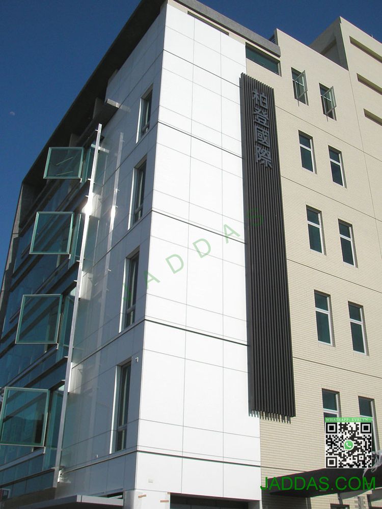 Nano glass facade cladding