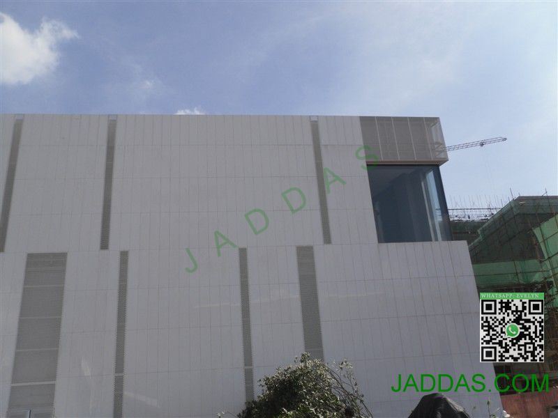 Nano glass facade cladding