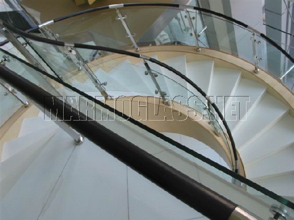 Nano glass stair