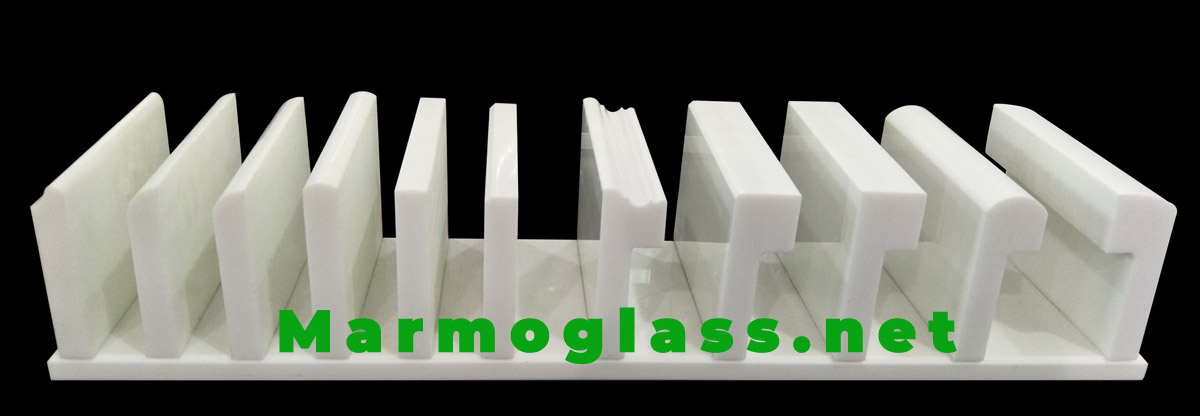 countertop top edges of nano glass