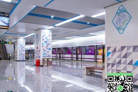 Nano glass wall cladding of Chengdu Metro Line 5 Nano glass wall cladding of Chengdu Metro Line 5
