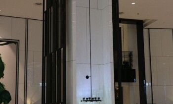 Nano glass column for Fubon hotel Nano glass column for Fubon hotel