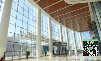 Nano glass column for Jincheng Grand Hospital project Nano glass column for Jincheng Grand Hospital project