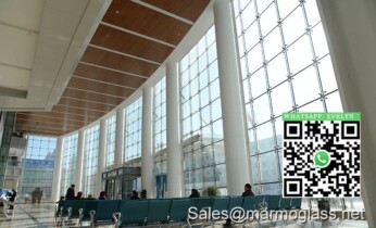 Nano glass column round for Jincheng Grand Hospital Nano glass column round for Jincheng Grand Hospital