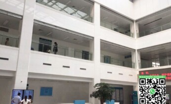 Pure white nano glass wall cladding and bar top for People's Hospital of Ganyu District, Lianyungang City project Pure white nano glass wall cladding and bar top for People's Hospital of Ganyu District, Lianyungang City project