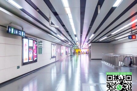 Nano glass tiles for Shanghai Metro Project Nano glass tiles for Shanghai Metro Project